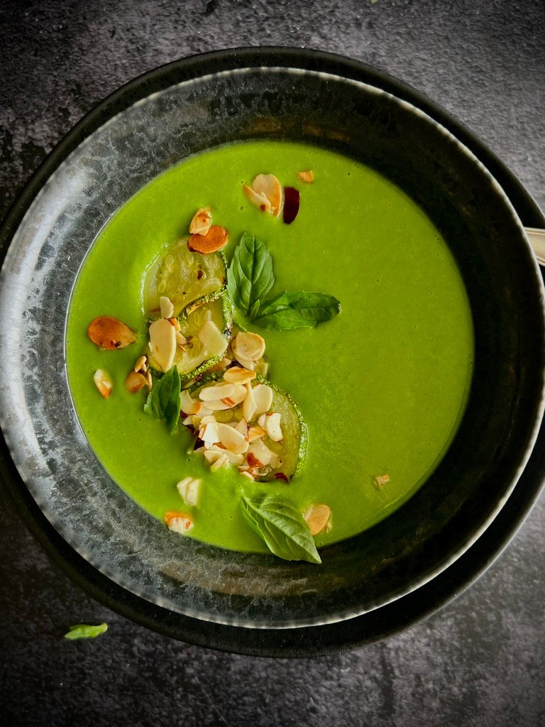 Crema verde de campo